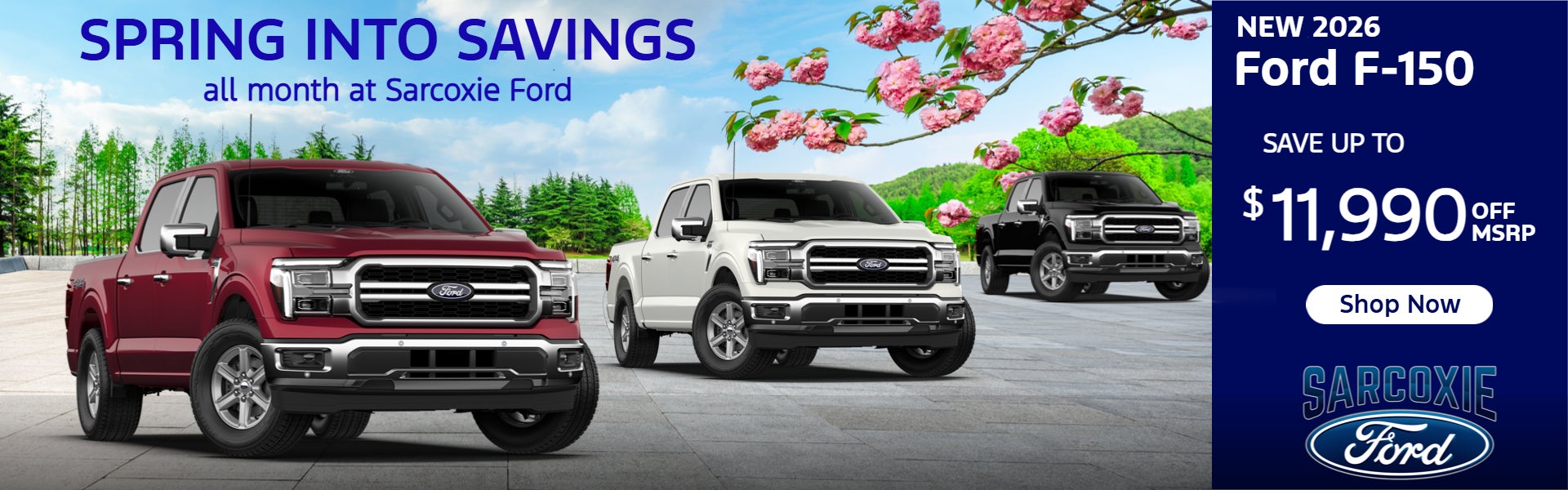 Save up to $11,990 OFF MSRP